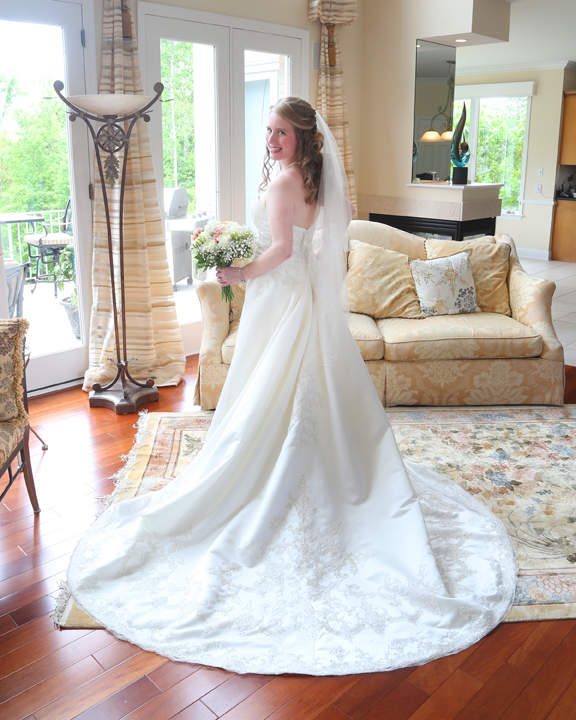 Bride Getting Ready