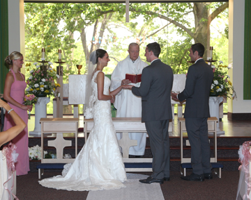 Wedding Ceremony at Our Lady of Joy