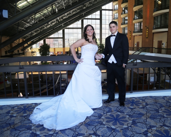 Sheraton Station Square Wedding Photo