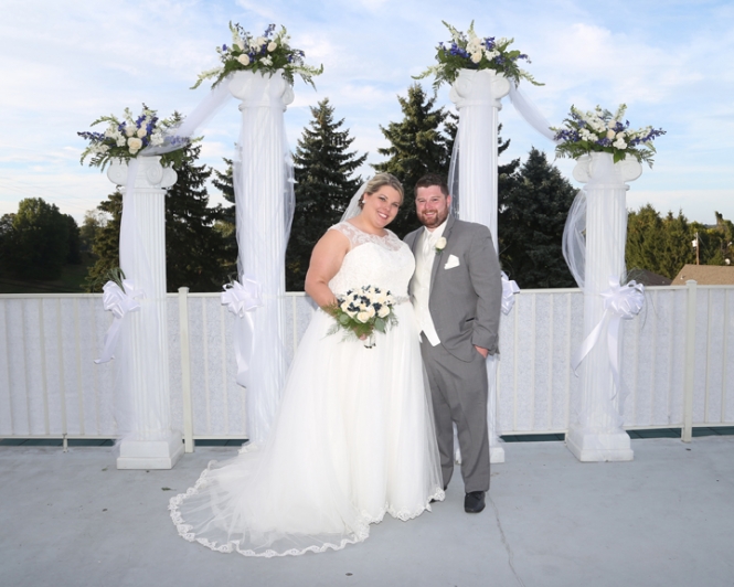 Wedding Ceremony at Youghiogheny Country Club