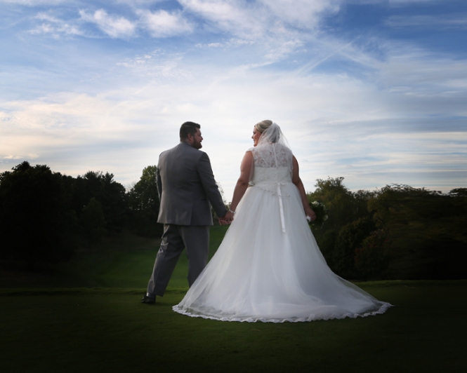 Youghiogheny Country Club Wedding Photo on the Green