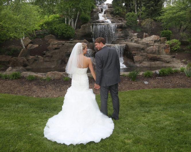 Wedding Photo at Waterfall