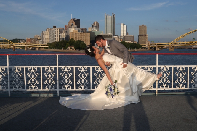 Pittsburgh Wedding Photography on the Gateway Clipper Princess